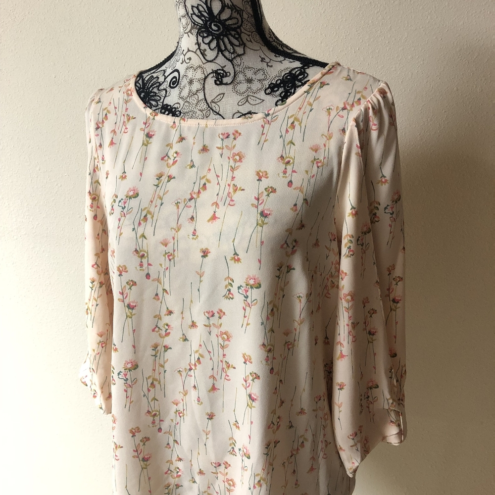 Lauren Conrad blouse, sz Med
